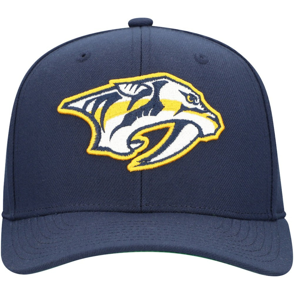 Nashville Predators Mitchell & Ness Core Team Ground Pro Adjustable Hat - Navy Hats