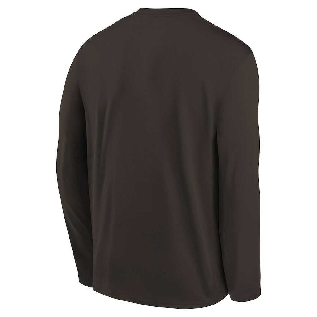 Cleveland Browns Preschool Legend Icon Long Sleeve T-Shirt - Brown discount