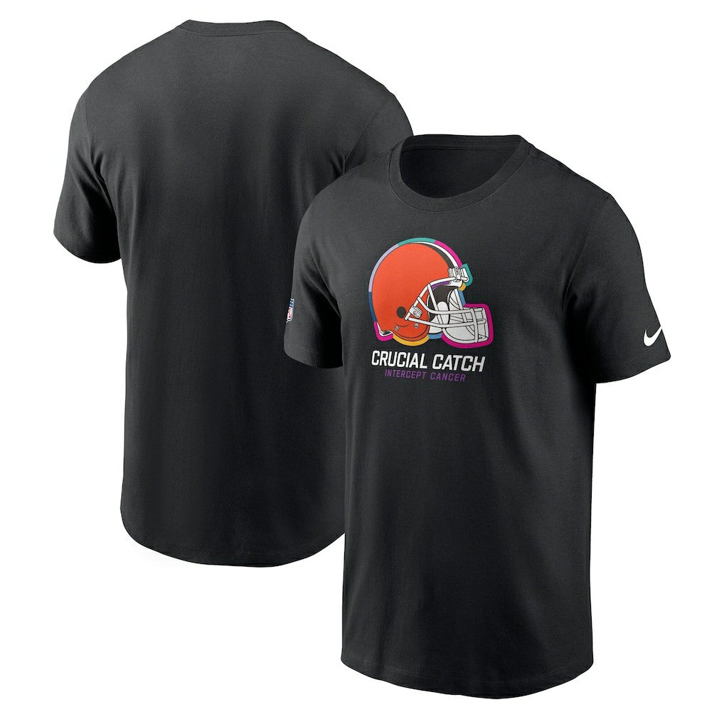 Cleveland Browns Youth 2024 NFL Crucial Catch T-Shirt - Black online