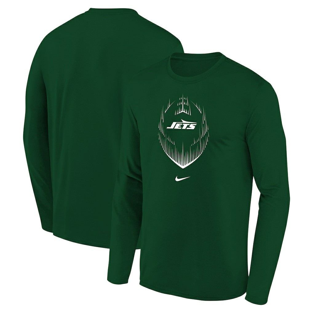 New York Jets Youth Legend Icon Long Sleeve T-Shirt - Green discount
