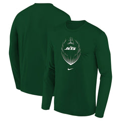 New York Jets Youth Legend Icon Long Sleeve T-Shirt - Green discount