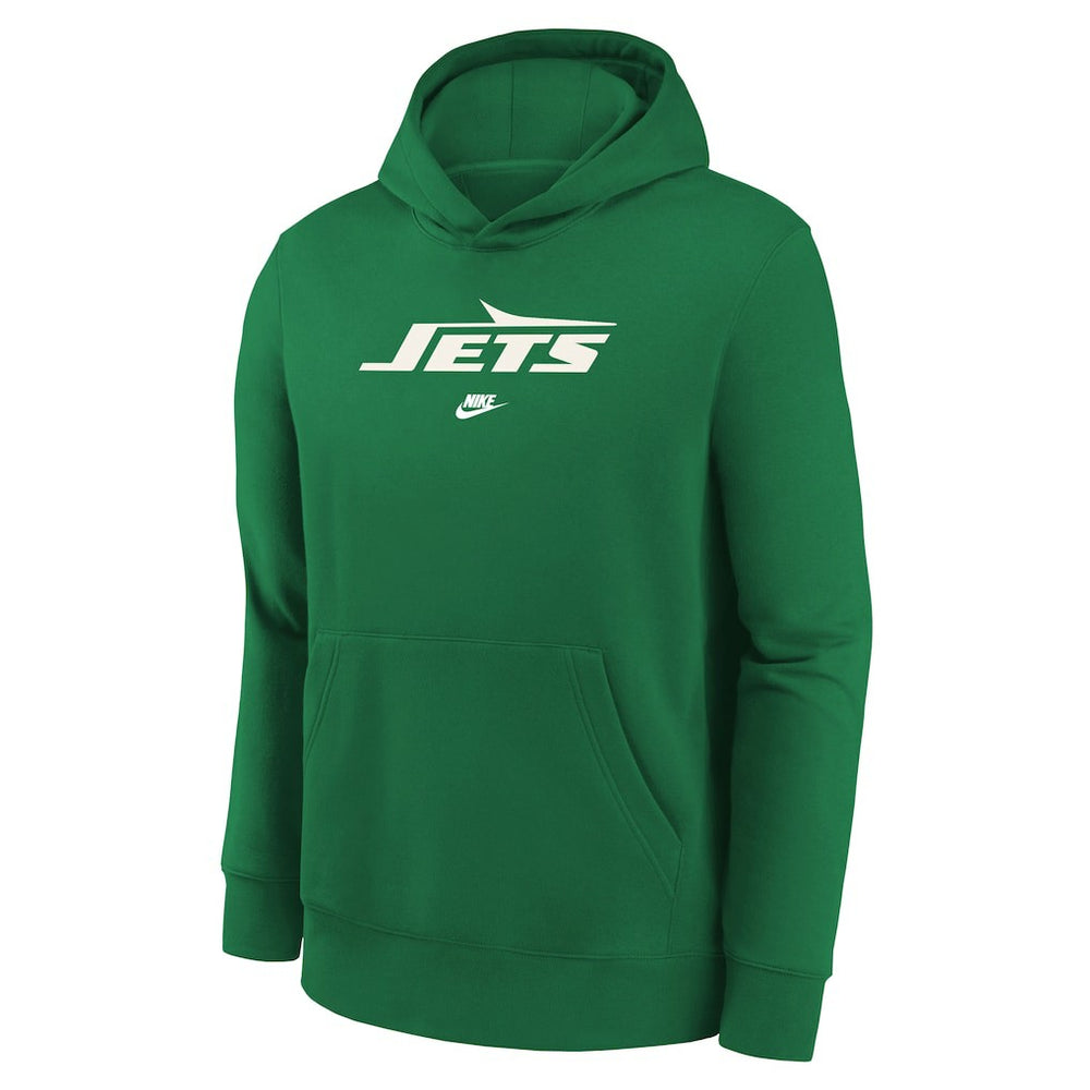 New York Jets Youth Rewind Club Fleece Pullover Hoodie - Kelly Green cheap