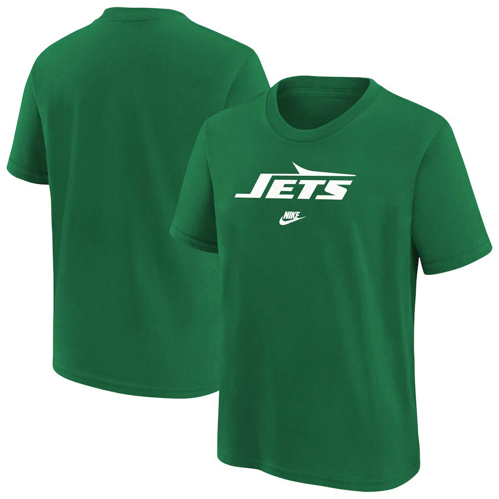 New York Jets Youth Rewind Essential T-Shirt - Green discount