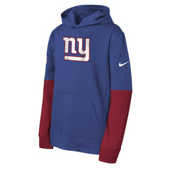 New York Giants Youth Club Pullover Hoodie - Royal sale