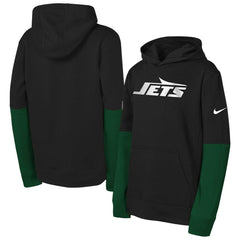 New York Jets Youth Club Pullover Hoodie - Black online