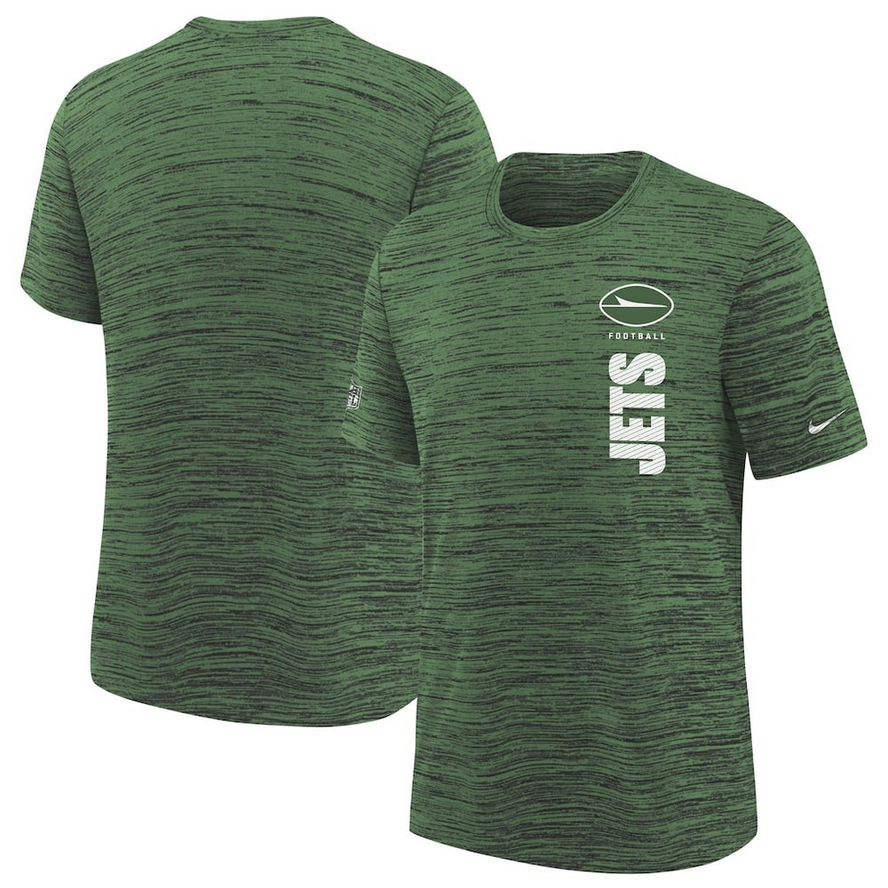 New York Jets Youth Sideline Velocity Performance T-Shirt - Green on sale
