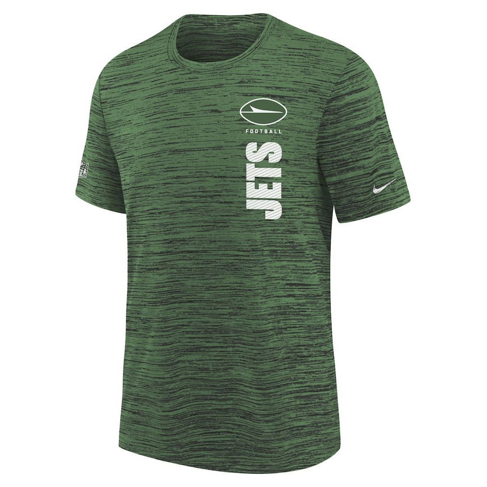 New York Jets Youth Sideline Velocity Performance T-Shirt - Green on sale