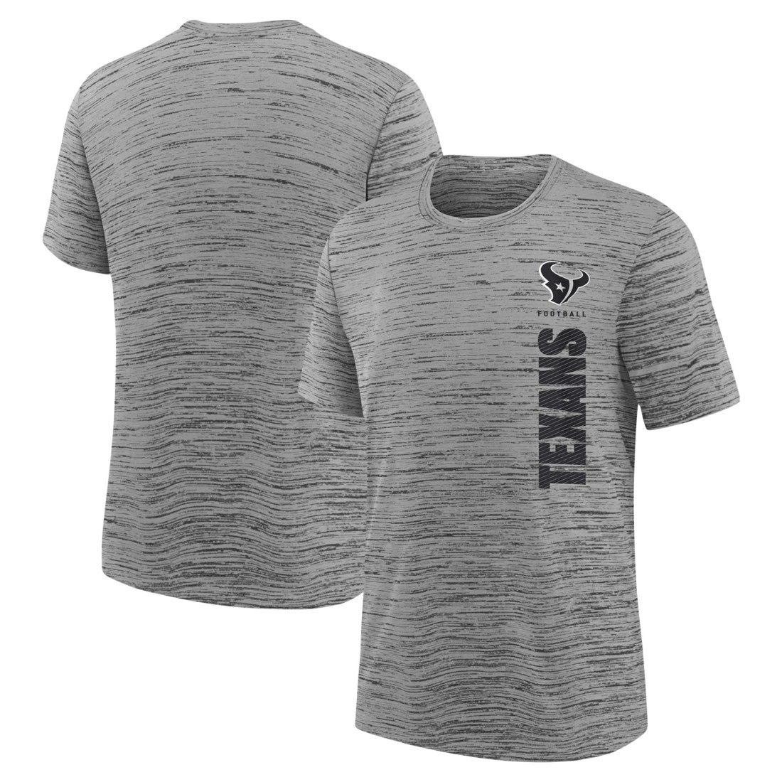 Houston Texans Youth Sideline Velocity Performance T-Shirt - Heather Charcoal online