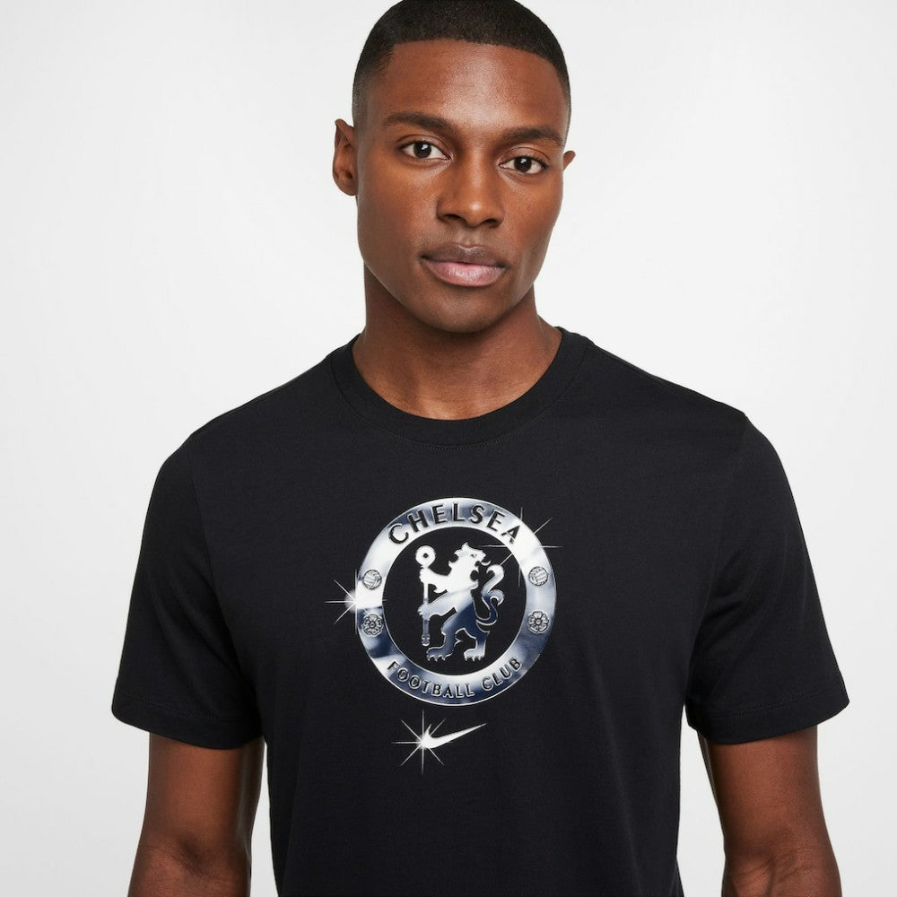 Chelsea Crest T-Shirt - Black shop
