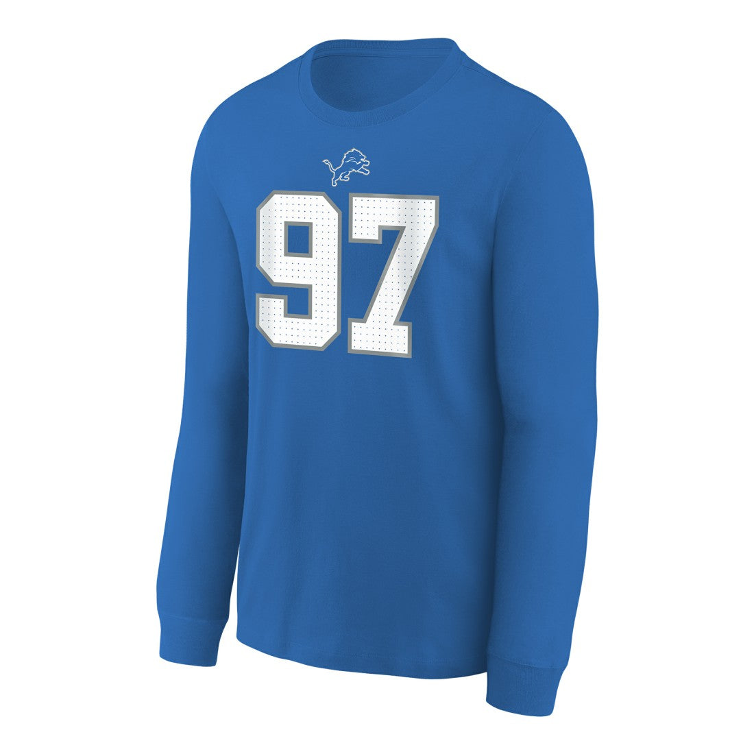 Aidan Hutchinson Detroit Lions Youth Player Name & Number Long Sleeve T-Shirt - Blue online