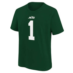 Ahmad Sauce Gardner New York Jets Youth Player Name & Number T-Shirt - Green online