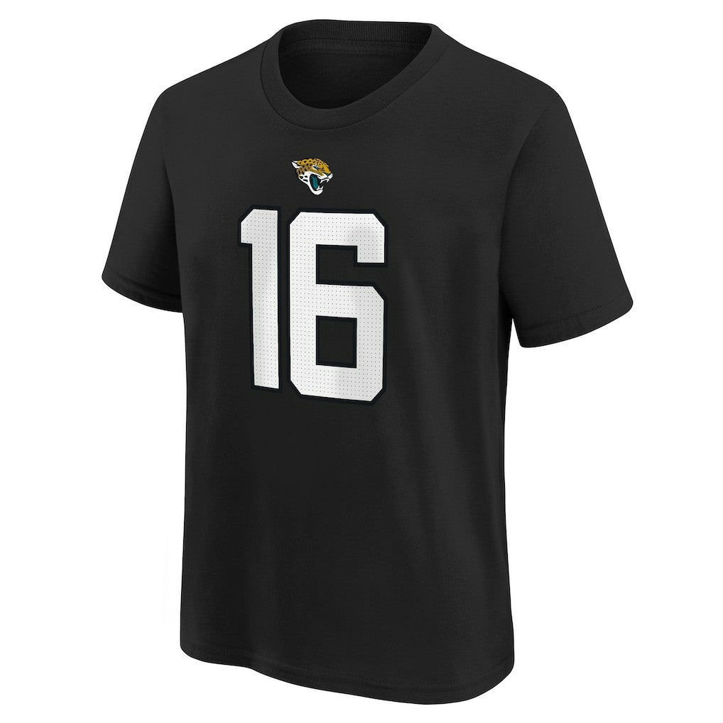 Trevor Lawrence Jacksonville Jaguars Youth Player Name & Number T-Shirt - Black online