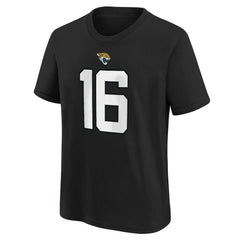 Trevor Lawrence Jacksonville Jaguars Youth Player Name & Number T-Shirt - Black online
