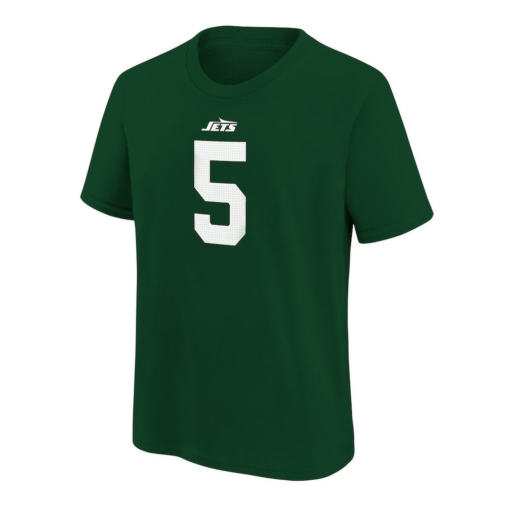 Garrett Wilson New York Jets Youth Player Name & Number T-Shirt - Green online
