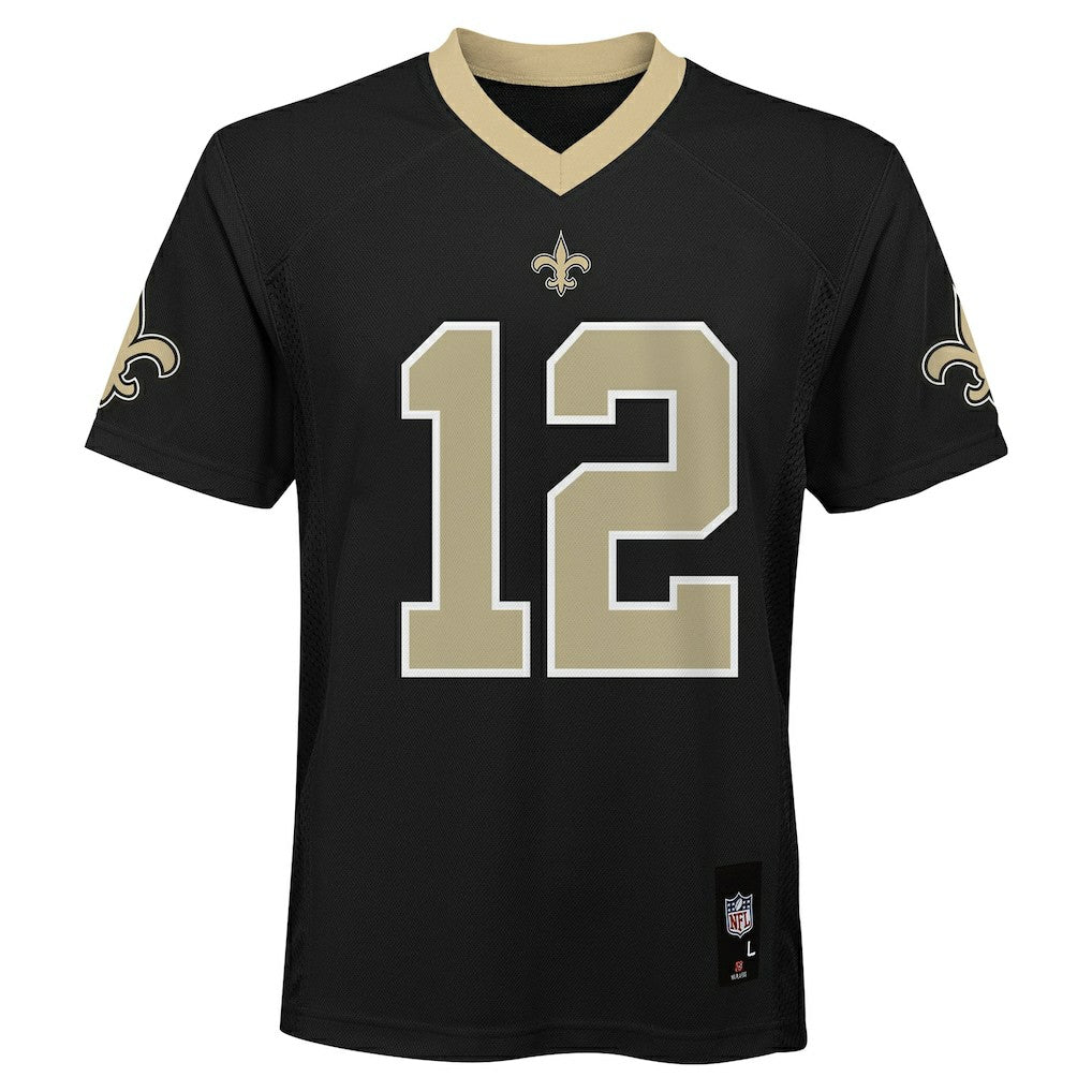 Chris Olave New Orleans Saints Youth Replica Player Jersey - Black discount