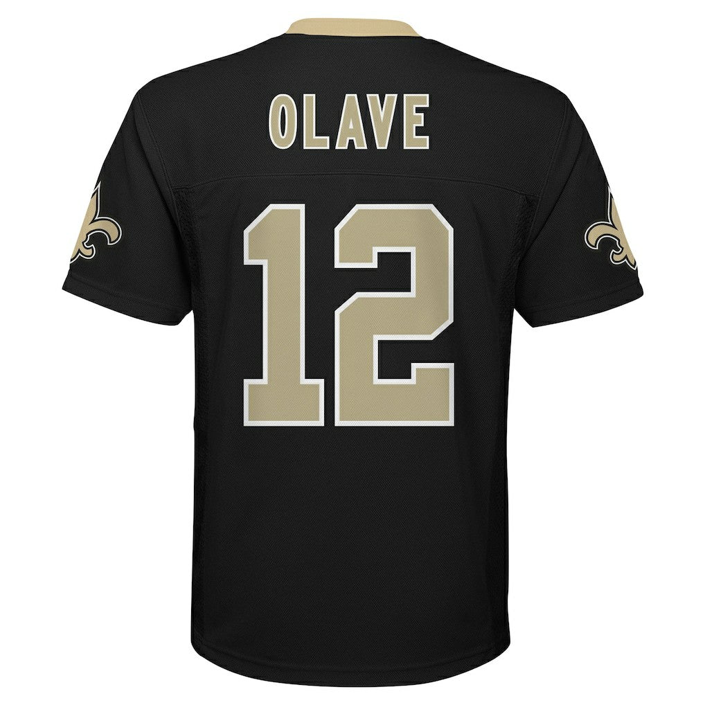 Chris Olave New Orleans Saints Youth Replica Player Jersey - Black discount