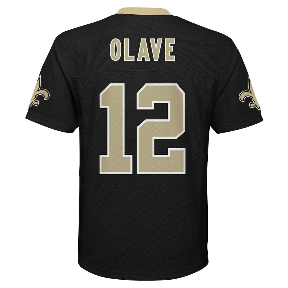 Chris Olave New Orleans Saints Youth Replica Player Jersey - Black discount
