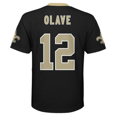 Chris Olave New Orleans Saints Youth Replica Player Jersey - Black discount