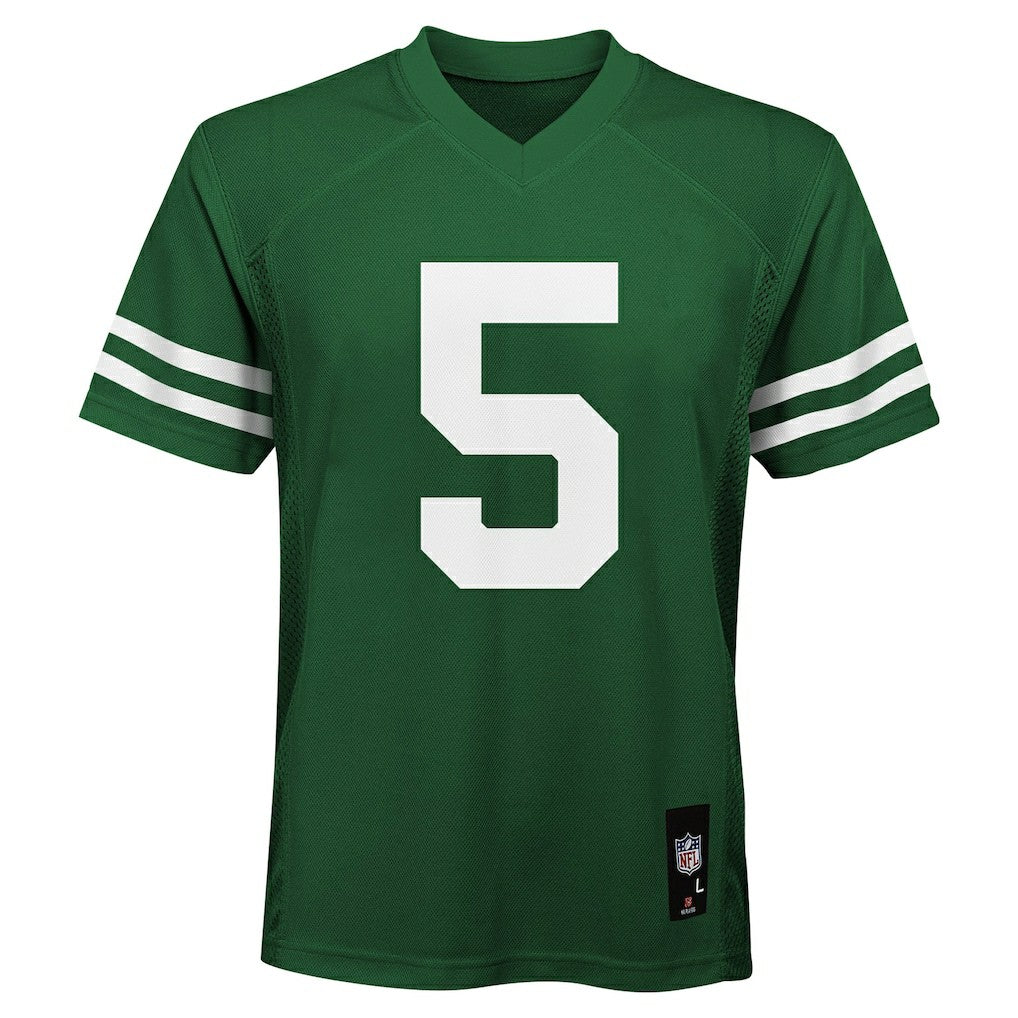 Garrett Wilson New York Jets Youth Replica Player Jersey - Legacy Green sale