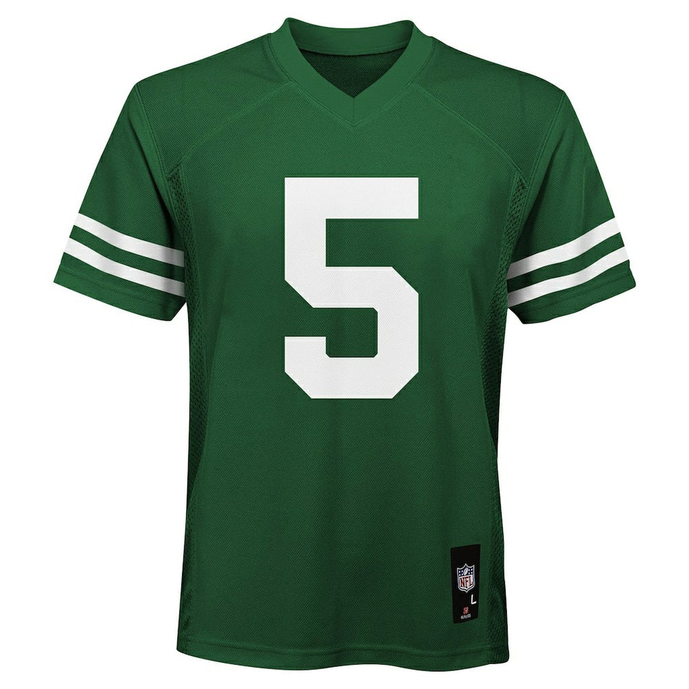 Garrett Wilson New York Jets Youth Replica Player Jersey - Legacy Green sale