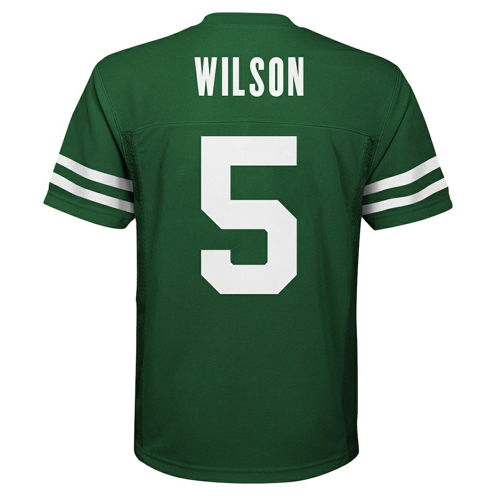 Garrett Wilson New York Jets Youth Replica Player Jersey - Legacy Green sale