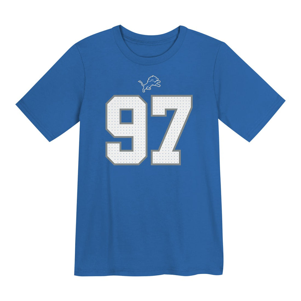 Aidan Hutchinson Detroit Lions Preschool Player Name & Number T-Shirt - Blue sale