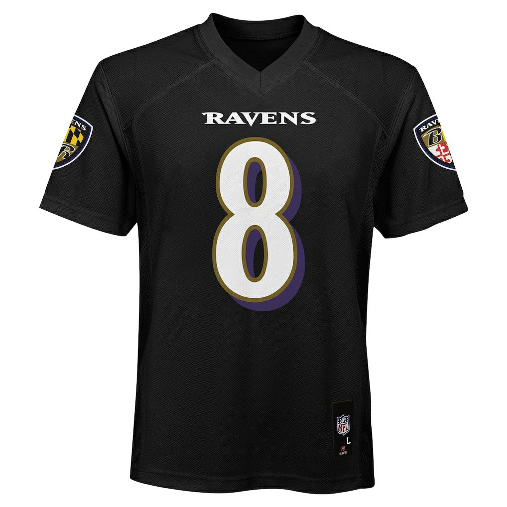 Lamar Jackson Baltimore Ravens Preschool Replica Player Jersey - Black cheap