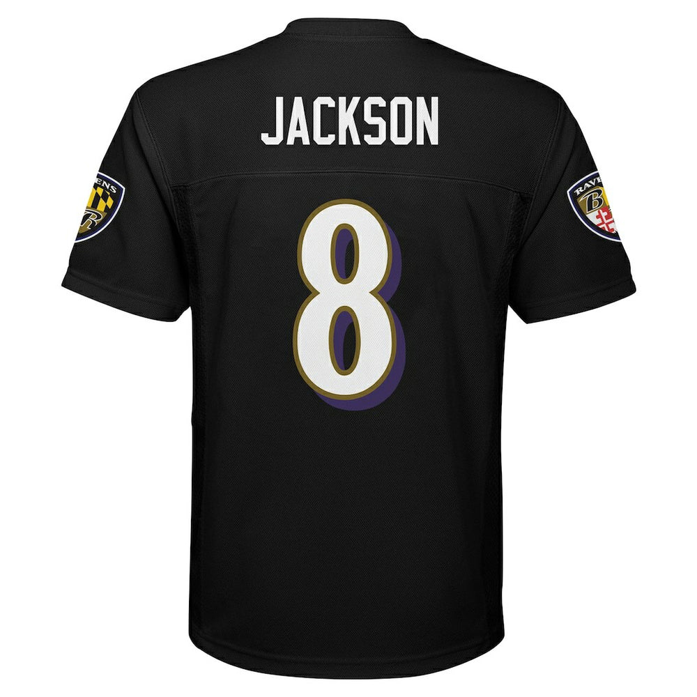 Lamar Jackson Baltimore Ravens Preschool Replica Player Jersey - Black cheap