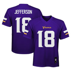 Justin Jefferson Minnesota Vikings Preschool Replica Player Jersey - Purple cheap
