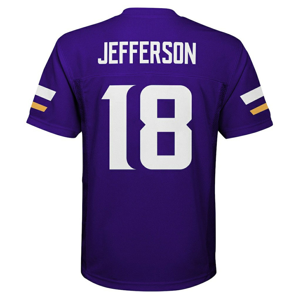 Justin Jefferson Minnesota Vikings Preschool Replica Player Jersey - Purple cheap