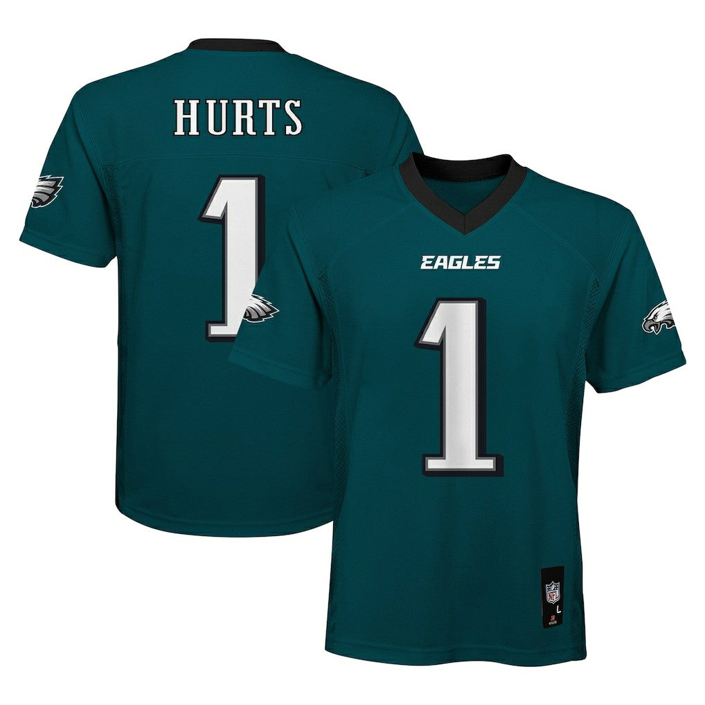Jalen Hurts Philadelphia Eagles Preschool Replica Player Jersey - Midnight Green discount