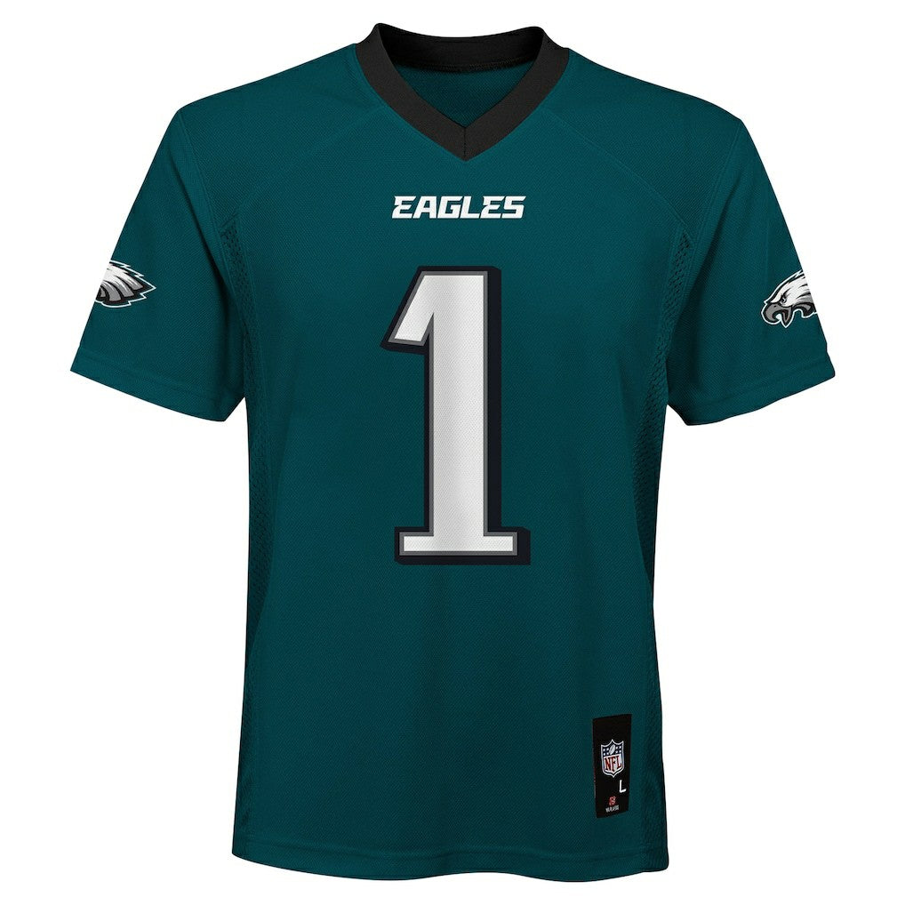 Jalen Hurts Philadelphia Eagles Preschool Replica Player Jersey - Midnight Green discount