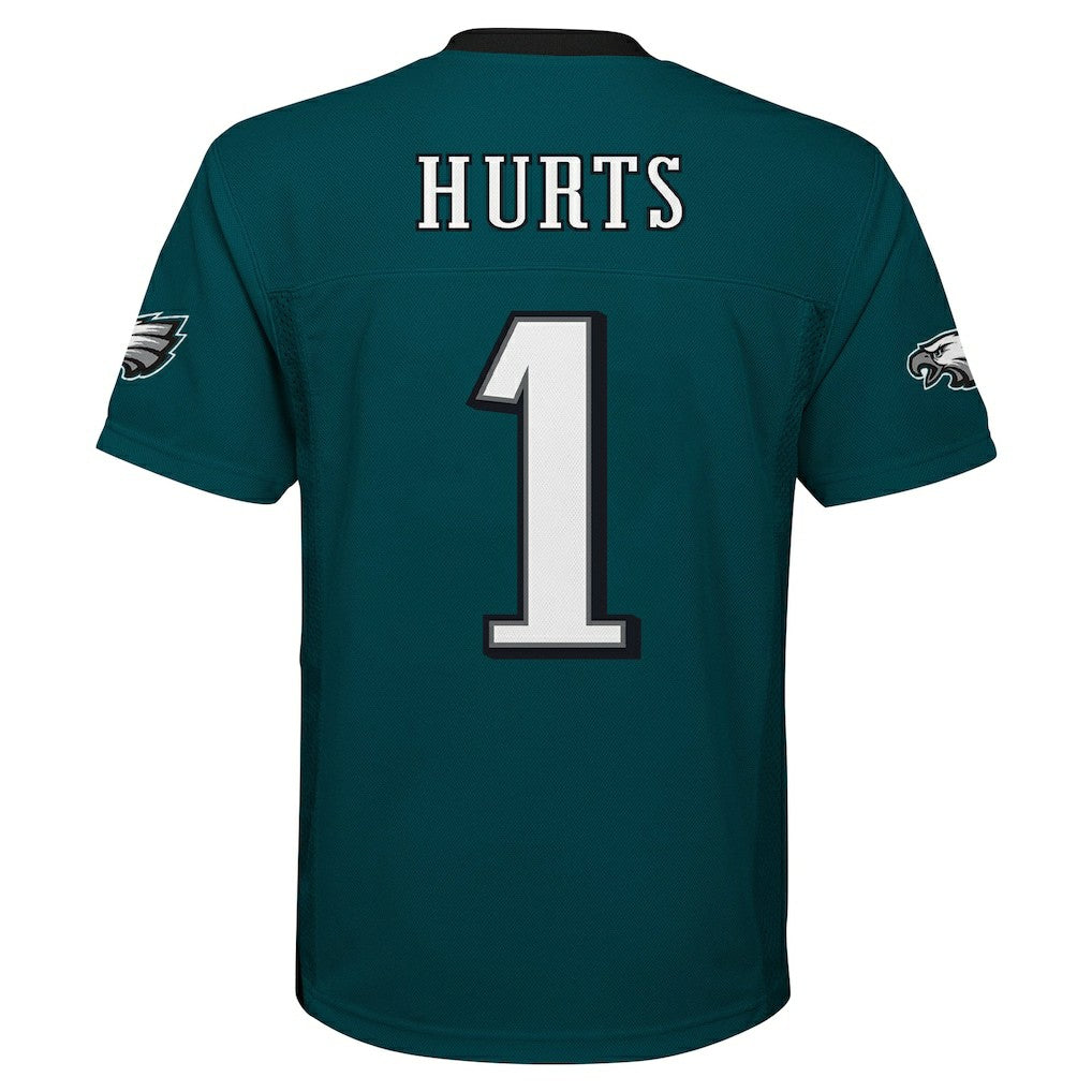Jalen Hurts Philadelphia Eagles Preschool Replica Player Jersey - Midnight Green discount