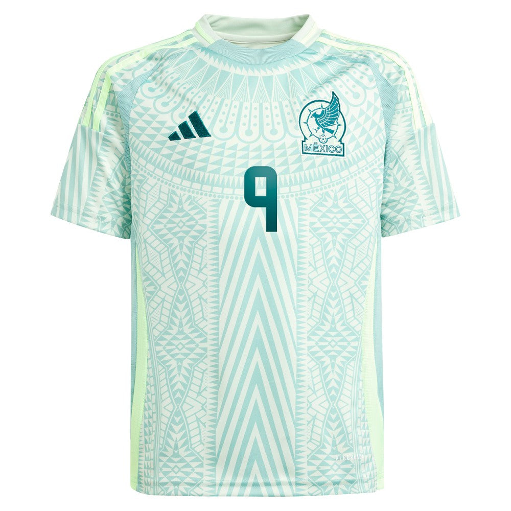 Raul Jimenez Mexico National Team Youth 2024 Away Replica Player Jersey - Green cheap
