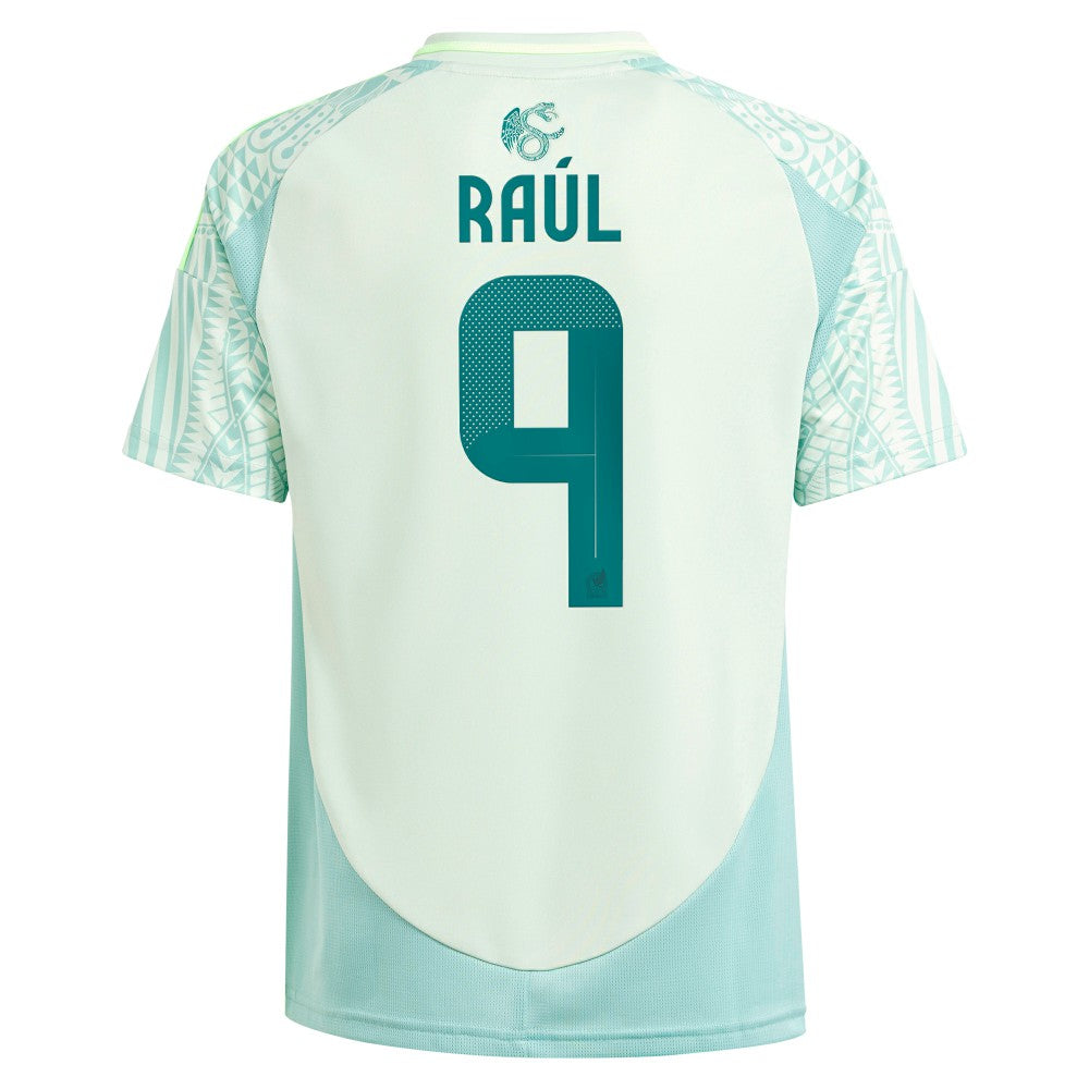 Raul Jimenez Mexico National Team Youth 2024 Away Replica Player Jersey - Green cheap