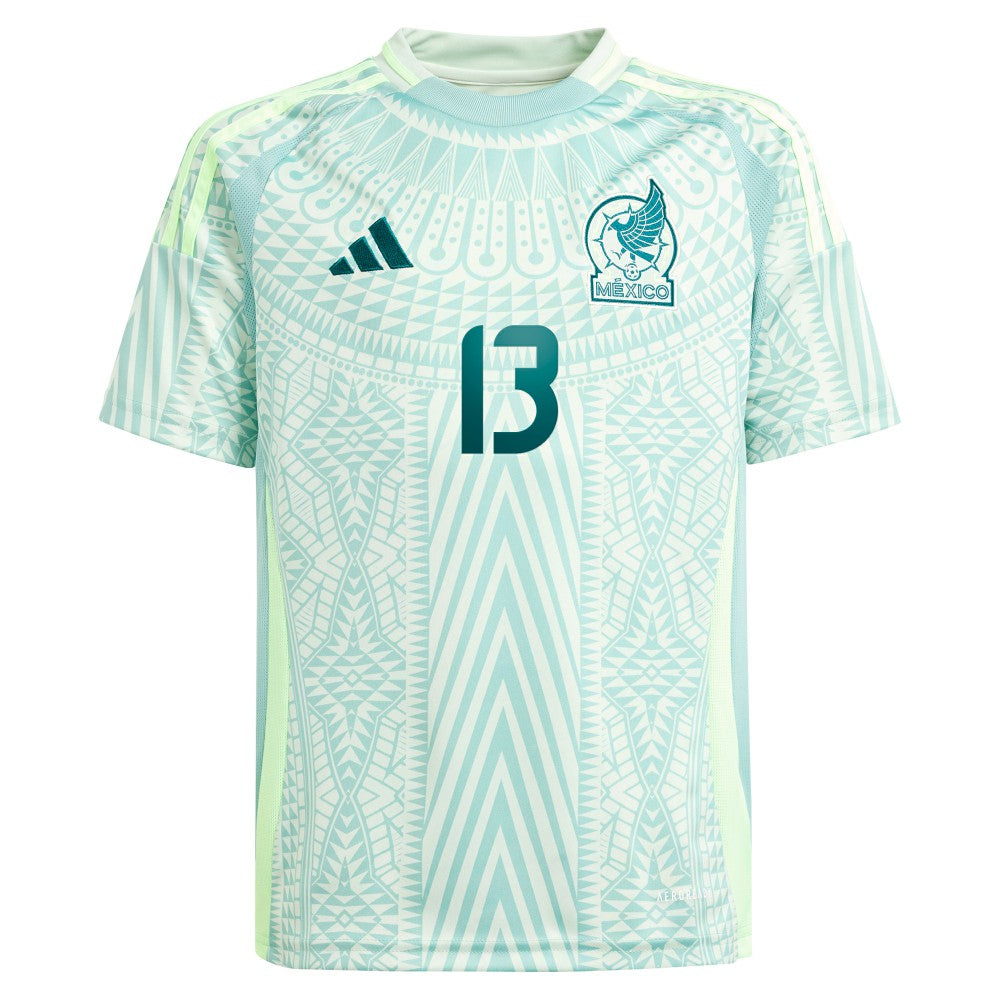 Guillermo Ochoa Mexico National Team Youth 2024 Away Replica Player Jersey - Green discount