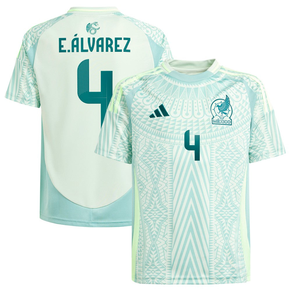 Edson Alvarez Mexico National Team Youth 2024 Away Replica Player Jersey - Green outlet