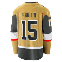 Noah Hanifin Vegas Golden Knights Fanatics Home Breakaway Jersey - Gold Jerseys