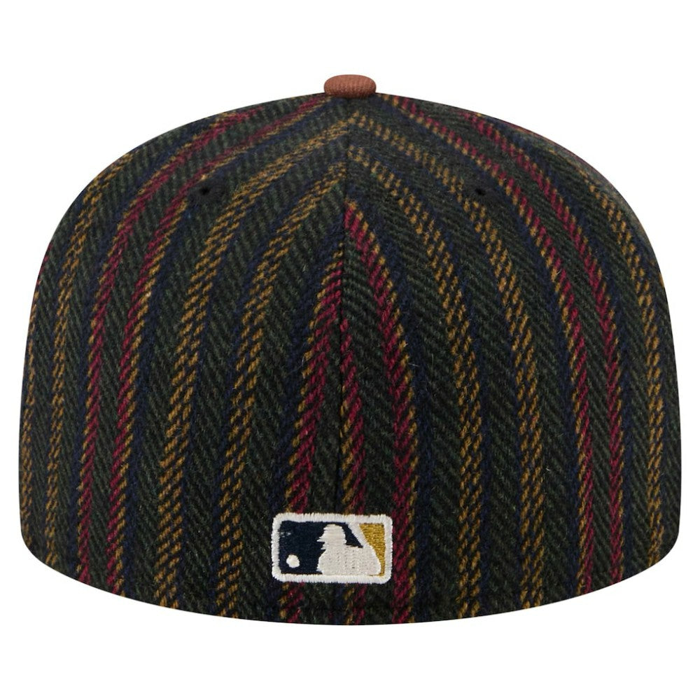 Chicago White Sox Vintage Herringbone 59FIFTY Fitted Hat Brown