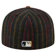 Chicago White Sox Vintage Herringbone 59FIFTY Fitted Hat Brown