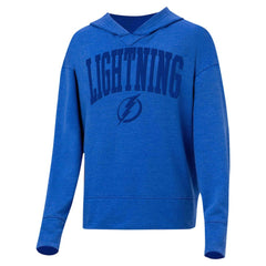 Tampa Bay Lightning Concepts Sport Women's Volley Pullover Hoodie - Blue Hoodies