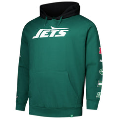 New York Jets Big & Tall Patched Out Pullover Hoodie - Green outlet