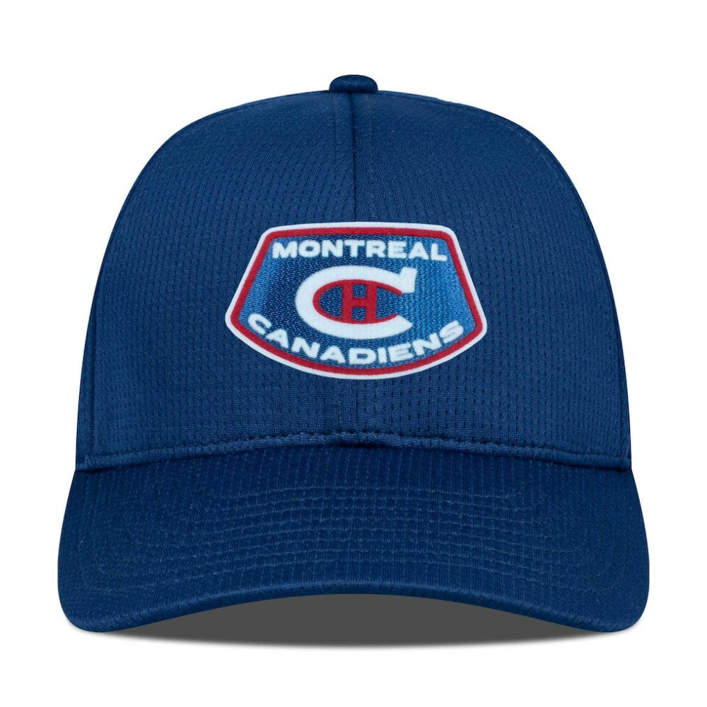 Montreal Canadiens Levelwear Retro Skylight Zephyr Adjustable Hat - Navy Hats