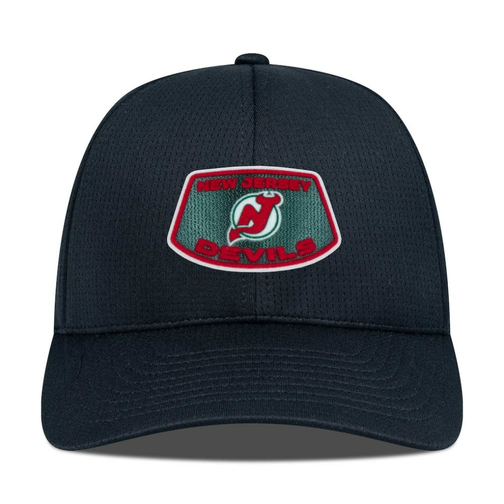 New Jersey Devils Levelwear Retro Skylight Zephyr Adjustable Hat - Black Jerseys