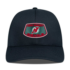 New Jersey Devils Levelwear Retro Skylight Zephyr Adjustable Hat - Black Jerseys