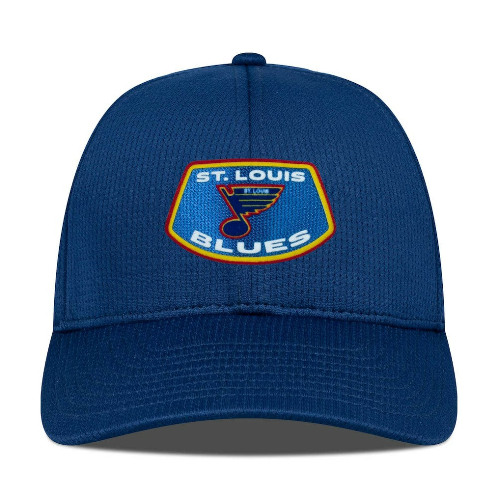 St. Louis Blues Levelwear Retro Skylight Zephyr Adjustable Hat - Navy Hats