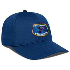 St. Louis Blues Levelwear Retro Skylight Zephyr Adjustable Hat - Navy Hats