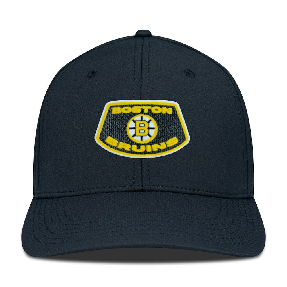 Boston Bruins Levelwear Retro Skylight Rise Flex Hat - Black Hats