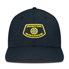Boston Bruins Levelwear Retro Skylight Rise Flex Hat - Black Hats
