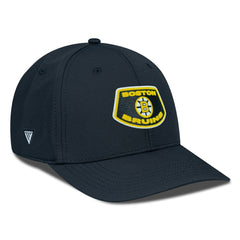 Boston Bruins Levelwear Retro Skylight Rise Flex Hat - Black Hats